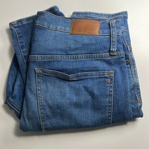 Size 30 skinny, slightly distressed, ankle madewell jeans